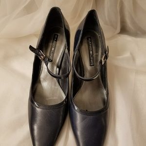 Y2K  Navy Blue Mary Jane Size 7.5 M